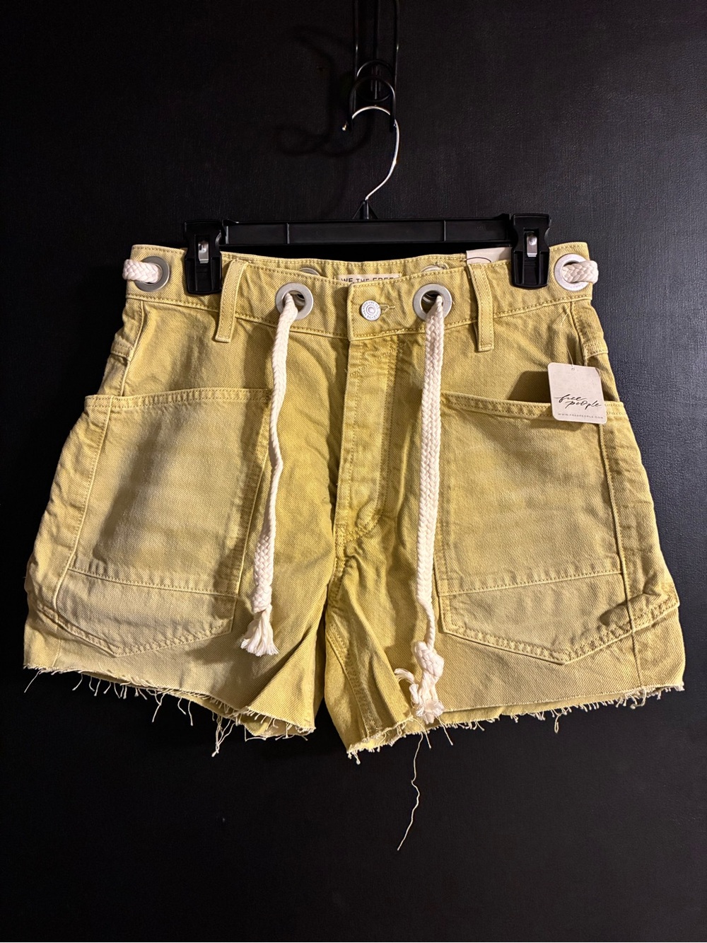Free People We the Free Moxie Barrel Shorts